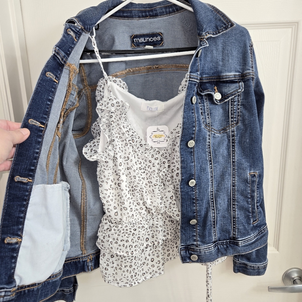 Maurice Jacket w new w tags boutique top